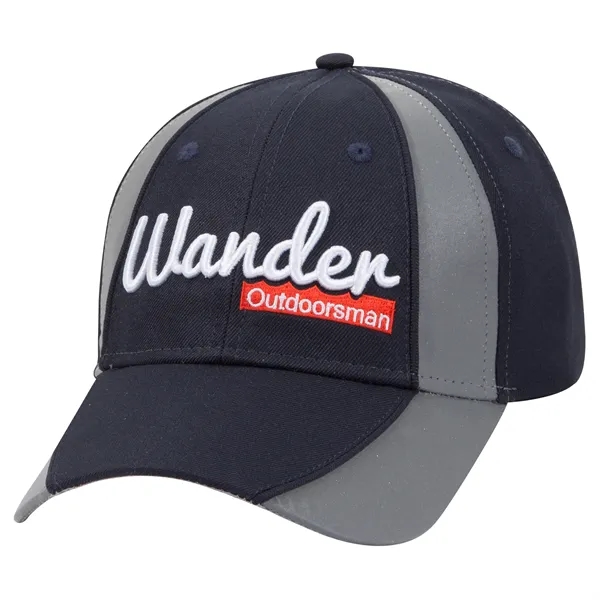 Piping Design Brushed Cotton Twill 6 Panel Baseball Cap - Piping Design Brushed Cotton Twill 6 Panel Baseball Cap - Image 15 of 95