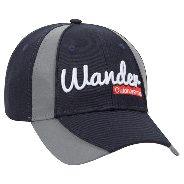 Piping Design Brushed Cotton Twill 6 Panel Baseball Cap - Piping Design Brushed Cotton Twill 6 Panel Baseball Cap - Image 10 of 95