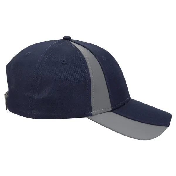 Piping Design Brushed Cotton Twill 6 Panel Baseball Cap - Piping Design Brushed Cotton Twill 6 Panel Baseball Cap - Image 17 of 95