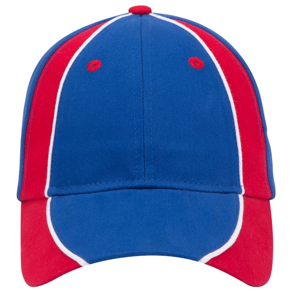 Piping Design Brushed Cotton Twill 6 Panel Baseball Cap - Piping Design Brushed Cotton Twill 6 Panel Baseball Cap - Image 32 of 95