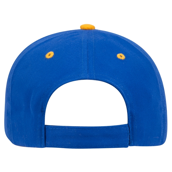 Piping Design Brushed Cotton Twill 6 Panel Baseball Cap - Piping Design Brushed Cotton Twill 6 Panel Baseball Cap - Image 37 of 95