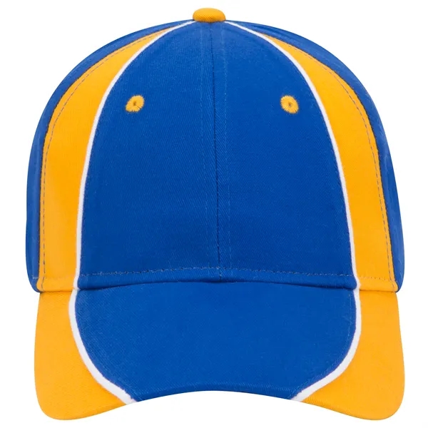 Piping Design Brushed Cotton Twill 6 Panel Baseball Cap - Piping Design Brushed Cotton Twill 6 Panel Baseball Cap - Image 38 of 95
