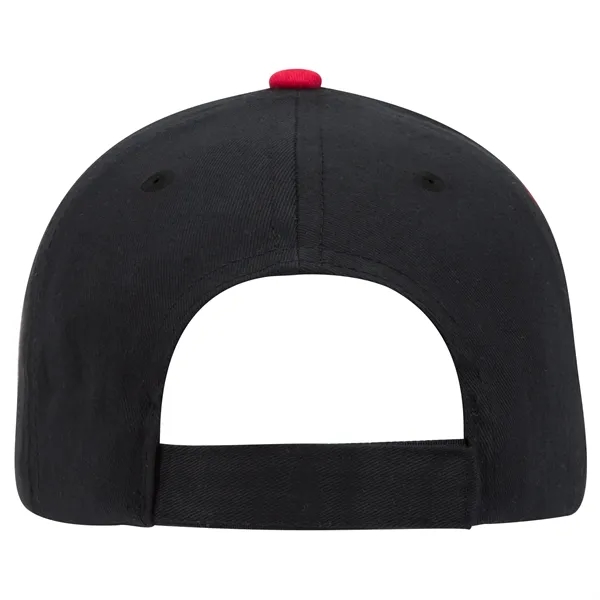 Piping Design Brushed Cotton Twill 6 Panel Baseball Cap - Piping Design Brushed Cotton Twill 6 Panel Baseball Cap - Image 56 of 95