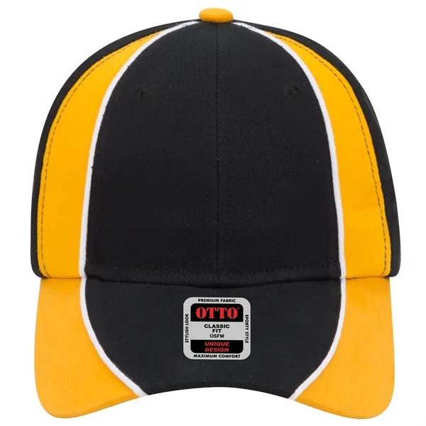 Piping Design Brushed Cotton Twill 6 Panel Baseball Cap - Piping Design Brushed Cotton Twill 6 Panel Baseball Cap - Image 63 of 95