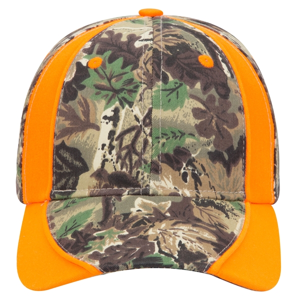 Piping Design Brushed Cotton Twill 6 Panel Baseball Cap - Piping Design Brushed Cotton Twill 6 Panel Baseball Cap - Image 92 of 95