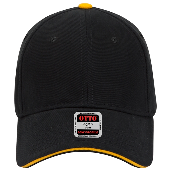 Brushed Bull Denim Sandwich Visor 6 Panel Baseball Cap - Brushed Bull Denim Sandwich Visor 6 Panel Baseball Cap - Image 27 of 107