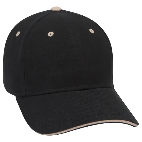 Brushed Bull Denim Sandwich Visor 6 Panel Baseball Cap - Brushed Bull Denim Sandwich Visor 6 Panel Baseball Cap - Image 37 of 107