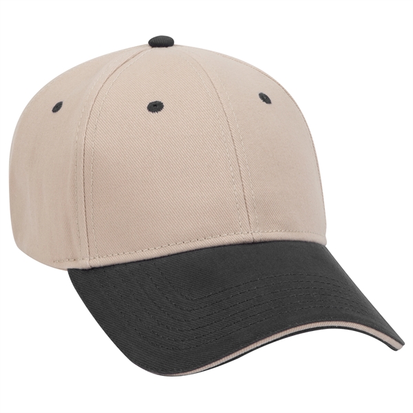 Brushed Bull Denim Sandwich Visor 6 Panel Baseball Cap - Brushed Bull Denim Sandwich Visor 6 Panel Baseball Cap - Image 43 of 107
