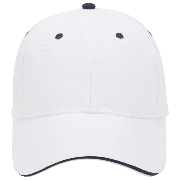 Brushed Bull Denim Sandwich Visor 6 Panel Baseball Cap - Brushed Bull Denim Sandwich Visor 6 Panel Baseball Cap - Image 73 of 107