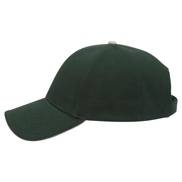 Brushed Bull Denim Sandwich Visor 6 Panel Baseball Cap - Brushed Bull Denim Sandwich Visor 6 Panel Baseball Cap - Image 82 of 107