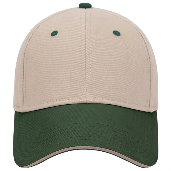 Brushed Bull Denim Sandwich Visor 6 Panel Baseball Cap - Brushed Bull Denim Sandwich Visor 6 Panel Baseball Cap - Image 86 of 107