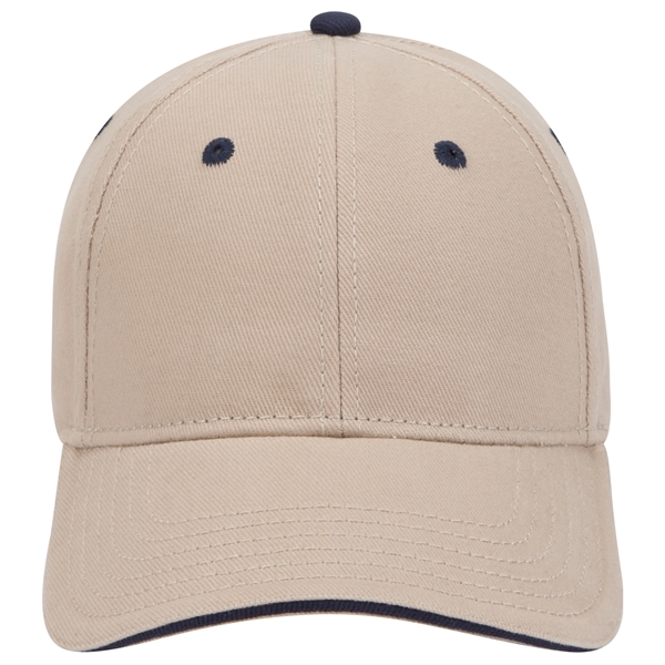 Brushed Bull Denim Sandwich Visor 6 Panel Baseball Cap - Brushed Bull Denim Sandwich Visor 6 Panel Baseball Cap - Image 98 of 107