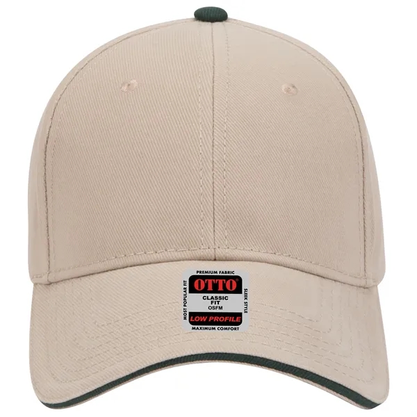 Brushed Bull Denim Sandwich Visor 6 Panel Baseball Cap - Brushed Bull Denim Sandwich Visor 6 Panel Baseball Cap - Image 104 of 107