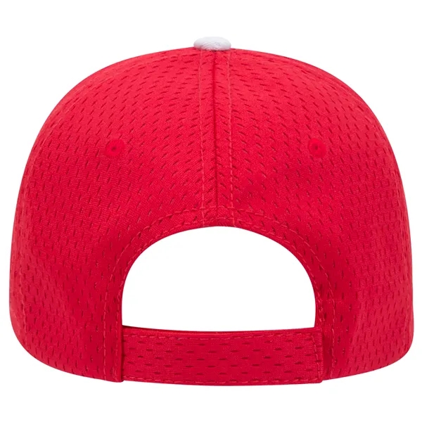Polyester Pro Mesh Sandwich Visor 6 Panel Baseball Cap - Polyester Pro Mesh Sandwich Visor 6 Panel Baseball Cap - Image 8 of 42