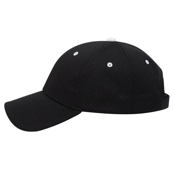 Polyester Pro Mesh Sandwich Visor 6 Panel Baseball Cap - Polyester Pro Mesh Sandwich Visor 6 Panel Baseball Cap - Image 23 of 42