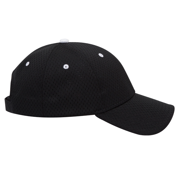 Polyester Pro Mesh Sandwich Visor 6 Panel Baseball Cap - Polyester Pro Mesh Sandwich Visor 6 Panel Baseball Cap - Image 24 of 42