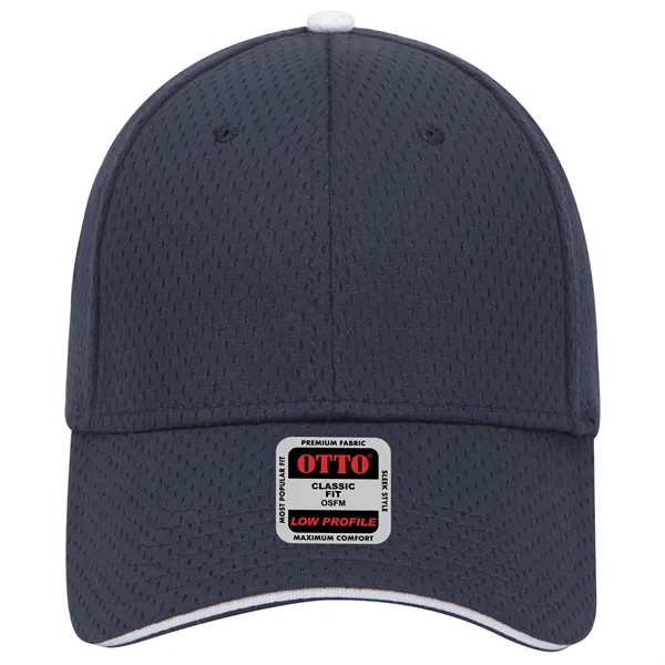 Polyester Pro Mesh Sandwich Visor 6 Panel Baseball Cap - Polyester Pro Mesh Sandwich Visor 6 Panel Baseball Cap - Image 27 of 42