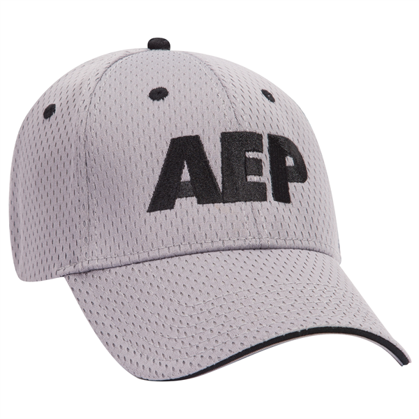 Polyester Pro Mesh Sandwich Visor 6 Panel Baseball Cap - Polyester Pro Mesh Sandwich Visor 6 Panel Baseball Cap - Image 0 of 42