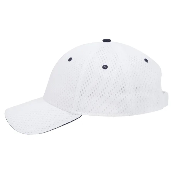 Polyester Pro Mesh Sandwich Visor 6 Panel Baseball Cap - Polyester Pro Mesh Sandwich Visor 6 Panel Baseball Cap - Image 41 of 42