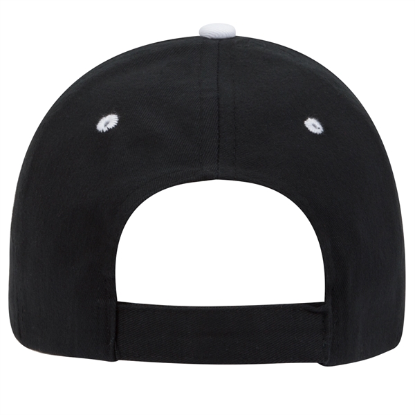 Brushed Cotton Twill Sandwich Visor 6 Panel Baseball Cap - Brushed Cotton Twill Sandwich Visor 6 Panel Baseball Cap - Image 8 of 97