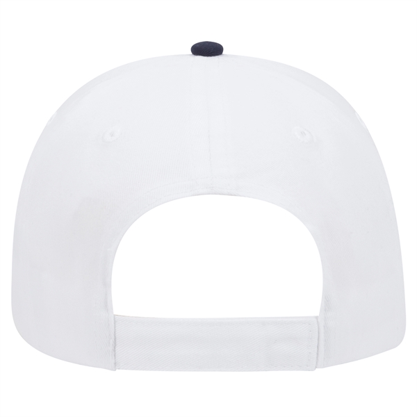 Brushed Cotton Twill Sandwich Visor 6 Panel Baseball Cap - Brushed Cotton Twill Sandwich Visor 6 Panel Baseball Cap - Image 50 of 97