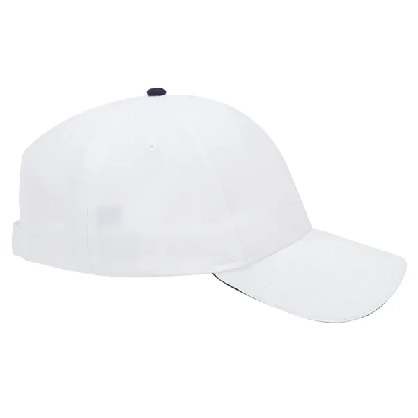Brushed Cotton Twill Sandwich Visor 6 Panel Baseball Cap - Brushed Cotton Twill Sandwich Visor 6 Panel Baseball Cap - Image 54 of 97