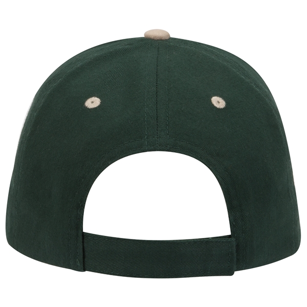 Brushed Cotton Twill Sandwich Visor 6 Panel Baseball Cap - Brushed Cotton Twill Sandwich Visor 6 Panel Baseball Cap - Image 80 of 97