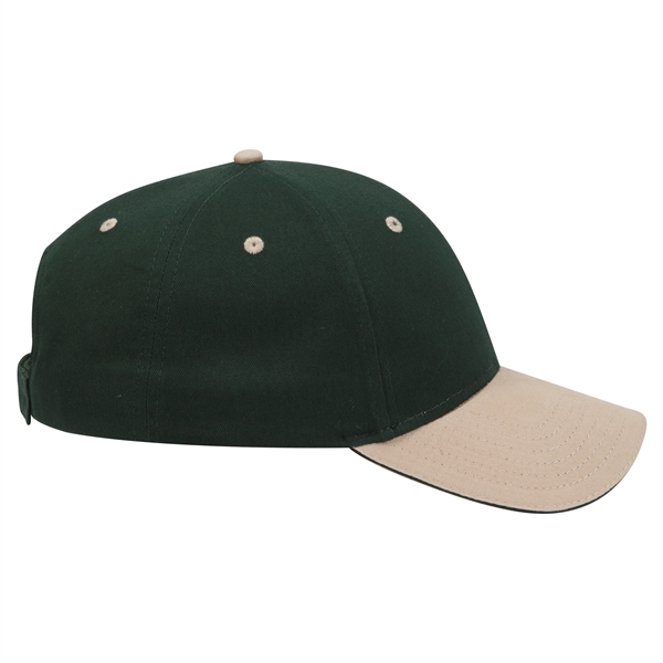 Brushed Cotton Twill Sandwich Visor 6 Panel Baseball Cap - Brushed Cotton Twill Sandwich Visor 6 Panel Baseball Cap - Image 84 of 97
