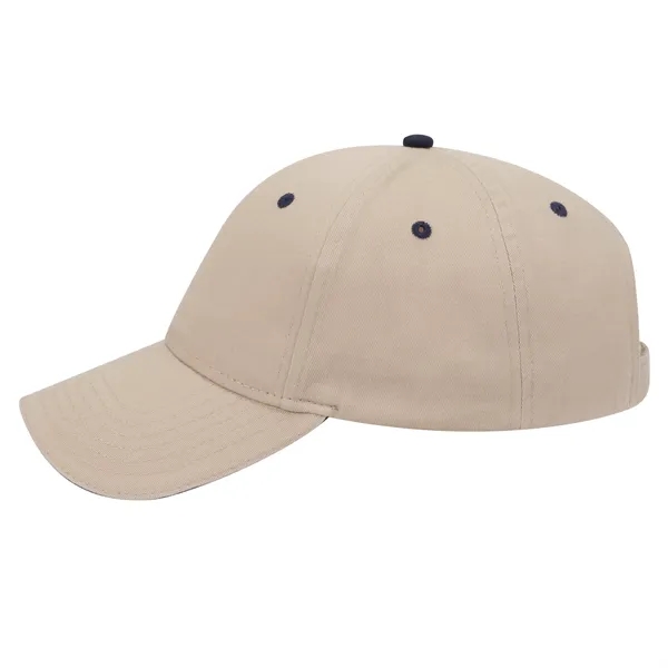 Brushed Cotton Twill Sandwich Visor 6 Panel Baseball Cap - Brushed Cotton Twill Sandwich Visor 6 Panel Baseball Cap - Image 96 of 97