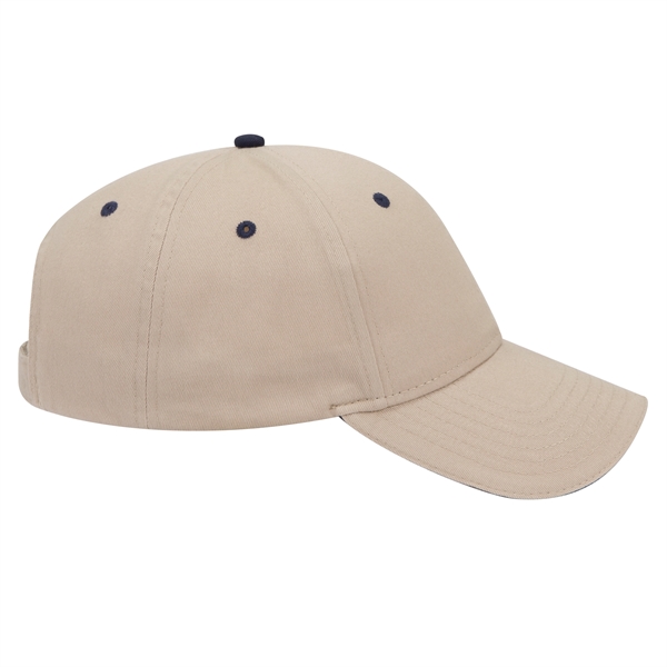Brushed Cotton Twill Sandwich Visor 6 Panel Baseball Cap - Brushed Cotton Twill Sandwich Visor 6 Panel Baseball Cap - Image 97 of 97