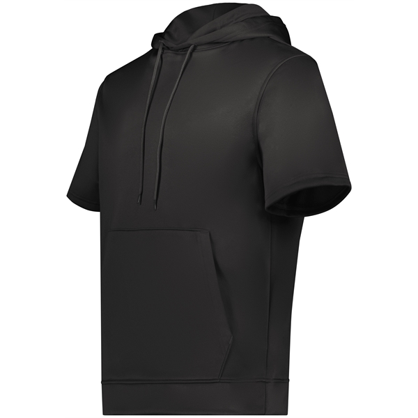 Wicking Fleece Short Sleeve Hoodie - Wicking Fleece Short Sleeve Hoodie - Image 1 of 6