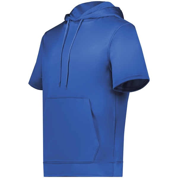 Wicking Fleece Short Sleeve Hoodie - Wicking Fleece Short Sleeve Hoodie - Image 3 of 6