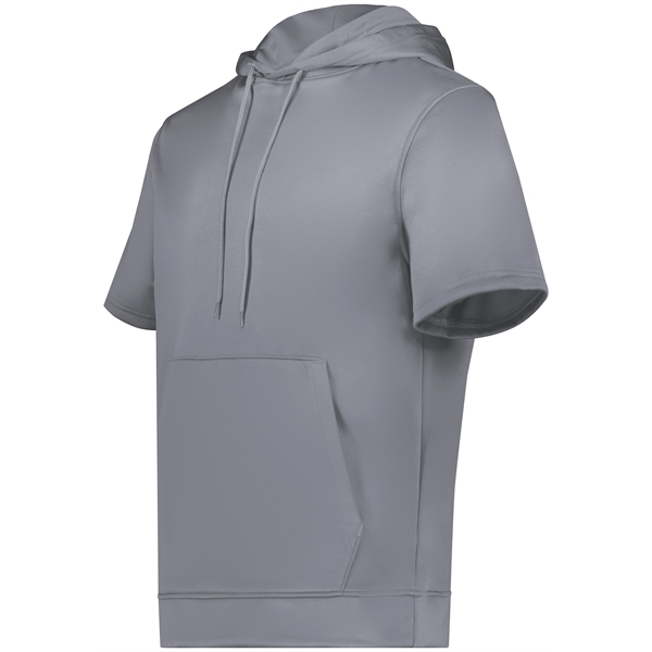 Wicking Fleece Short Sleeve Hoodie - Wicking Fleece Short Sleeve Hoodie - Image 4 of 6