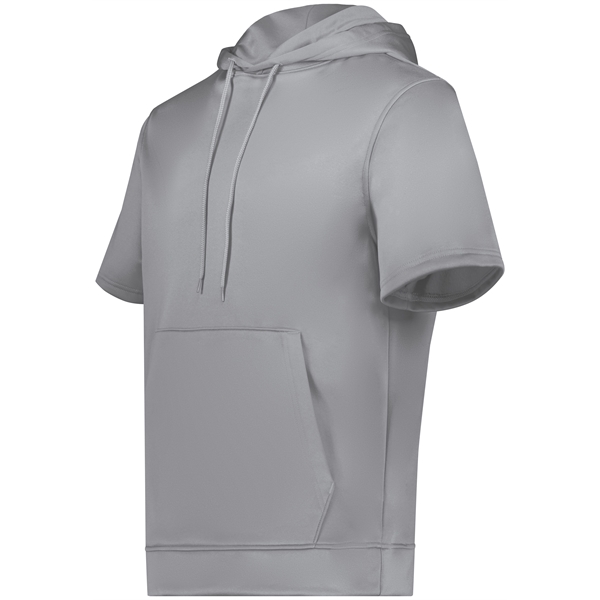 Wicking Fleece Short Sleeve Hoodie - Wicking Fleece Short Sleeve Hoodie - Image 5 of 6
