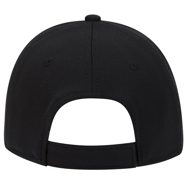 Cool Comfort Polyester Mesh Sandwich Visor 6 Panel Cap - Cool Comfort Polyester Mesh Sandwich Visor 6 Panel Cap - Image 2 of 6