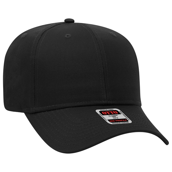 6 Panel Mid Profile Style Cotton Blend Twill Baseball Cap - 6 Panel Mid Profile Style Cotton Blend Twill Baseball Cap - Image 13 of 124