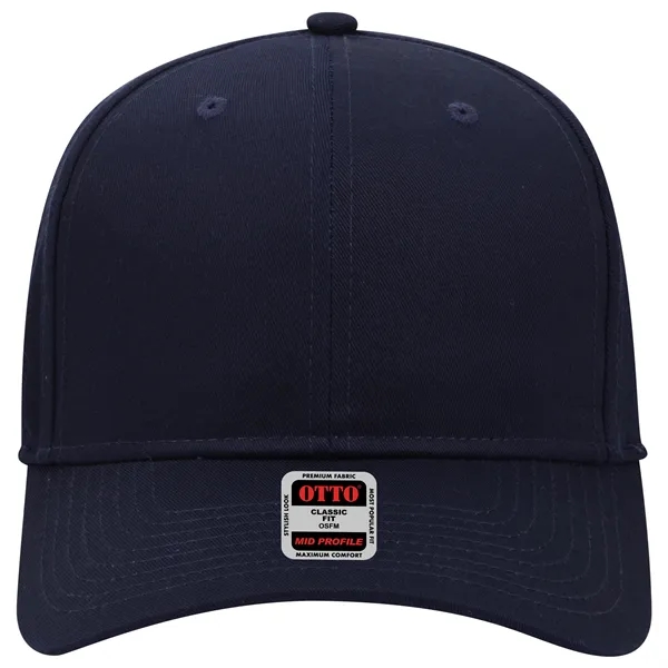 6 Panel Mid Profile Style Cotton Blend Twill Baseball Cap - 6 Panel Mid Profile Style Cotton Blend Twill Baseball Cap - Image 23 of 124
