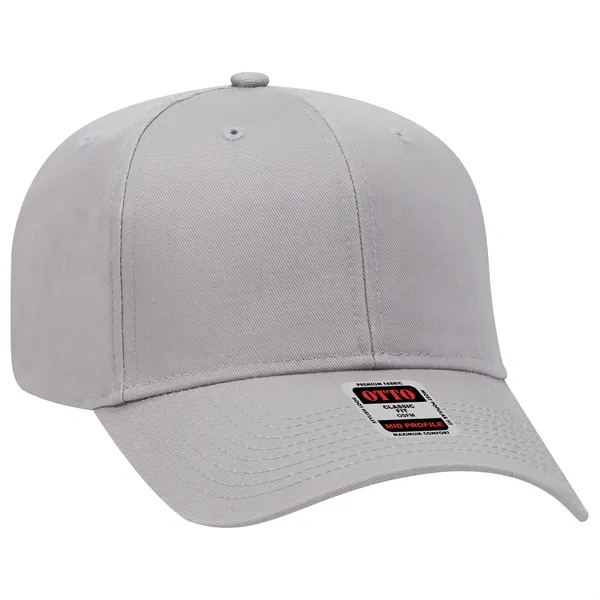 6 Panel Mid Profile Style Cotton Blend Twill Baseball Cap - 6 Panel Mid Profile Style Cotton Blend Twill Baseball Cap - Image 48 of 124