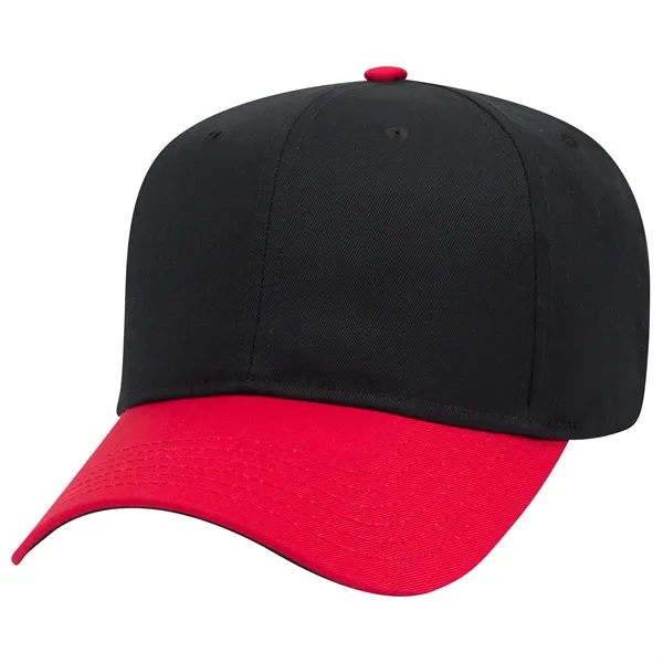 6 Panel Mid Profile Style Cotton Blend Twill Baseball Cap - 6 Panel Mid Profile Style Cotton Blend Twill Baseball Cap - Image 89 of 124