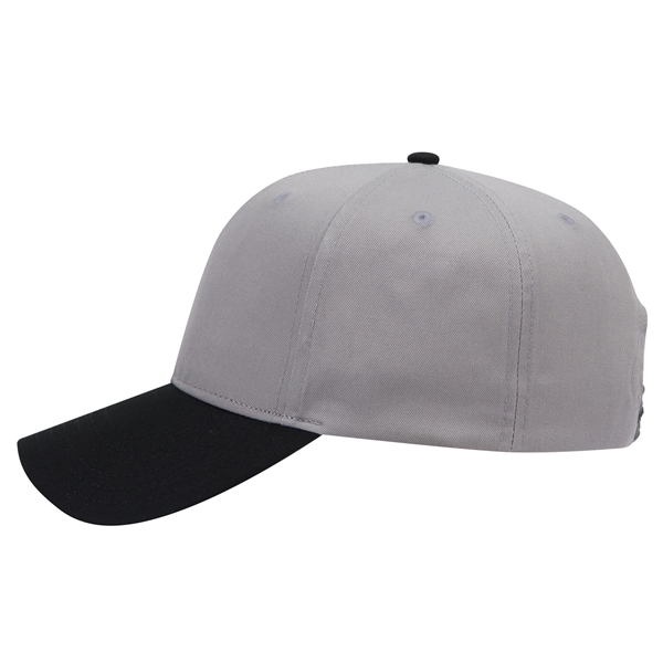 6 Panel Mid Profile Style Cotton Blend Twill Baseball Cap - 6 Panel Mid Profile Style Cotton Blend Twill Baseball Cap - Image 96 of 124