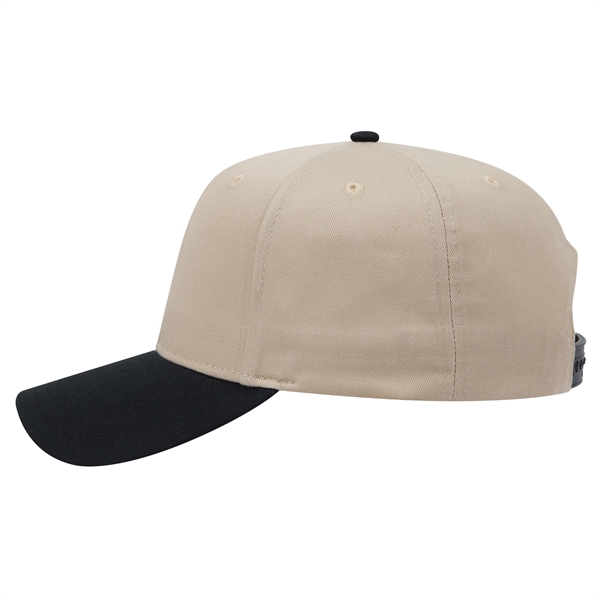 6 Panel Mid Profile Style Cotton Blend Twill Baseball Cap - 6 Panel Mid Profile Style Cotton Blend Twill Baseball Cap - Image 102 of 124