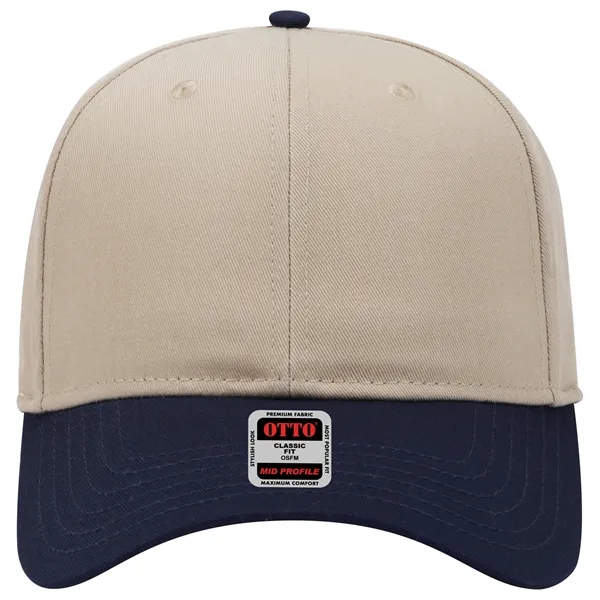 6 Panel Mid Profile Style Cotton Blend Twill Baseball Cap - 6 Panel Mid Profile Style Cotton Blend Twill Baseball Cap - Image 106 of 124