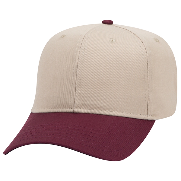 6 Panel Mid Profile Style Cotton Blend Twill Baseball Cap - 6 Panel Mid Profile Style Cotton Blend Twill Baseball Cap - Image 113 of 124
