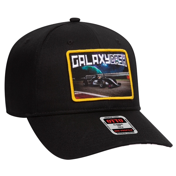 6 Panel Mid Profile Style Cotton Blend Twill Baseball Cap - 6 Panel Mid Profile Style Cotton Blend Twill Baseball Cap - Image 124 of 124