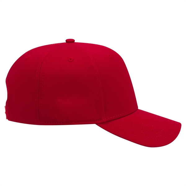 6 Panel Mid Profile Style Superior Cotton Twill Baseball Cap - 6 Panel Mid Profile Style Superior Cotton Twill Baseball Cap - Image 12 of 38
