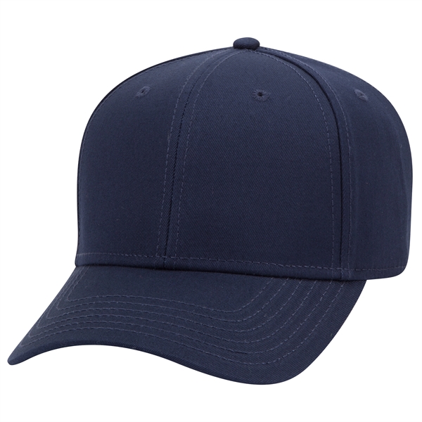 6 Panel Mid Profile Style Superior Cotton Twill Baseball Cap - 6 Panel Mid Profile Style Superior Cotton Twill Baseball Cap - Image 23 of 38