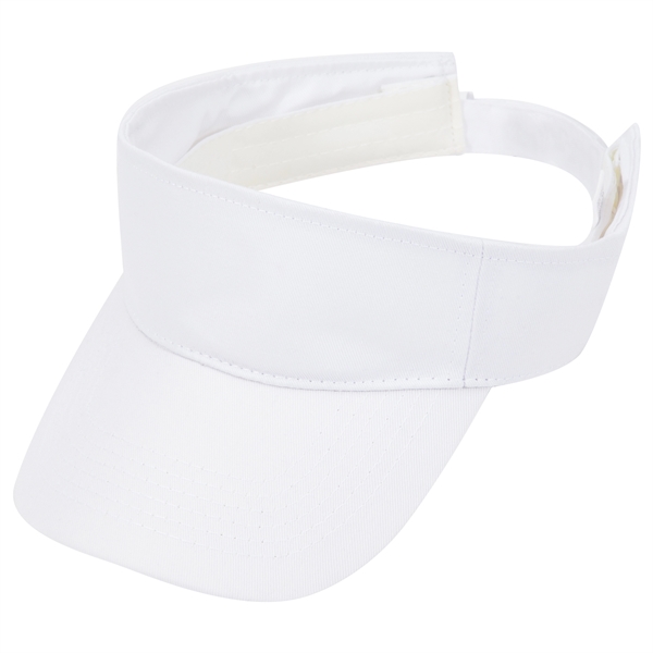 Promo Cotton Blend Twill Sun Visor - Promo Cotton Blend Twill Sun Visor - Image 3 of 5