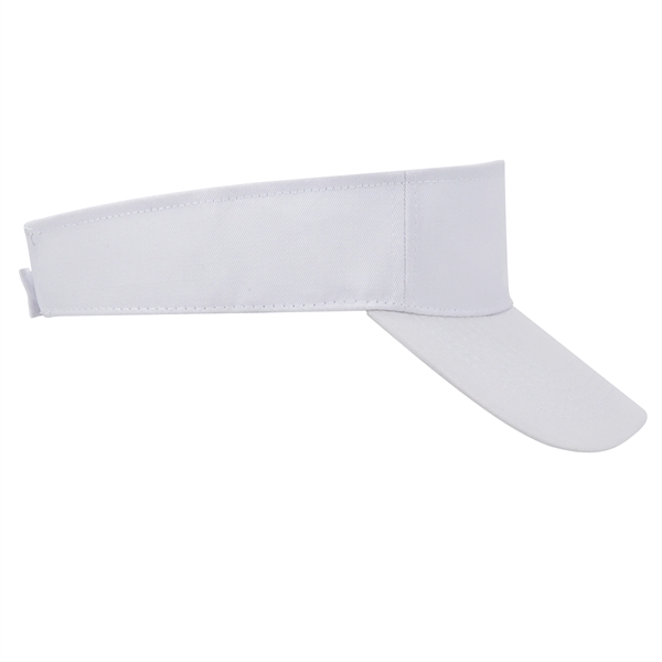 Promo Cotton Blend Twill Sun Visor - Promo Cotton Blend Twill Sun Visor - Image 5 of 5