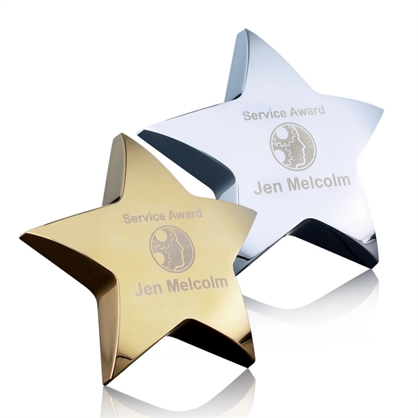 Hollister Standing Star Paperweight - Hollister Standing Star Paperweight - Image 0 of 5