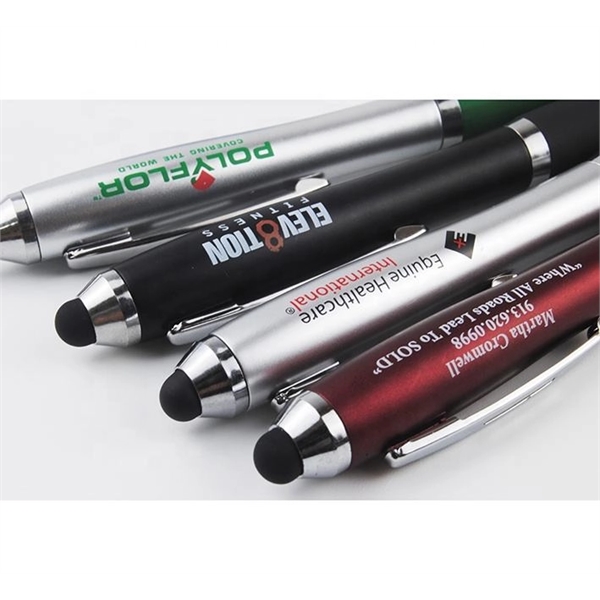 Promotional Stylus Pens with Custom Logo - Promotional Stylus Pens with Custom Logo - Image 1 of 3